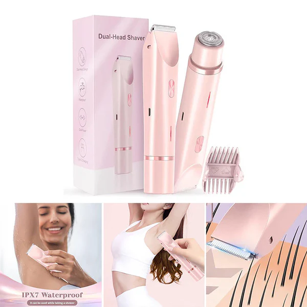 Tondeuse à Cheveux Double Tête pour Femmes